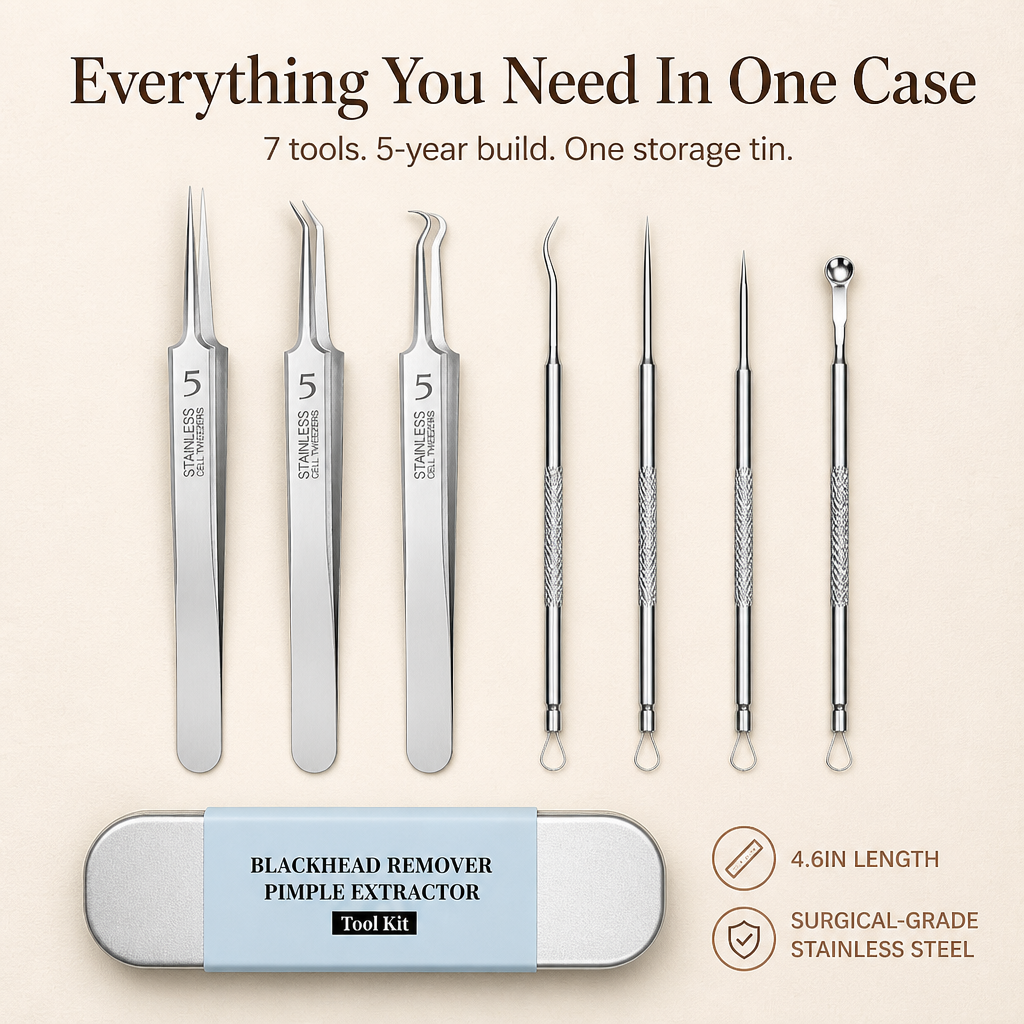 PrecisionFlex™ — Remove Blackheads, Pimples & Keratin Plugs Without Leaving Scars on Your Face