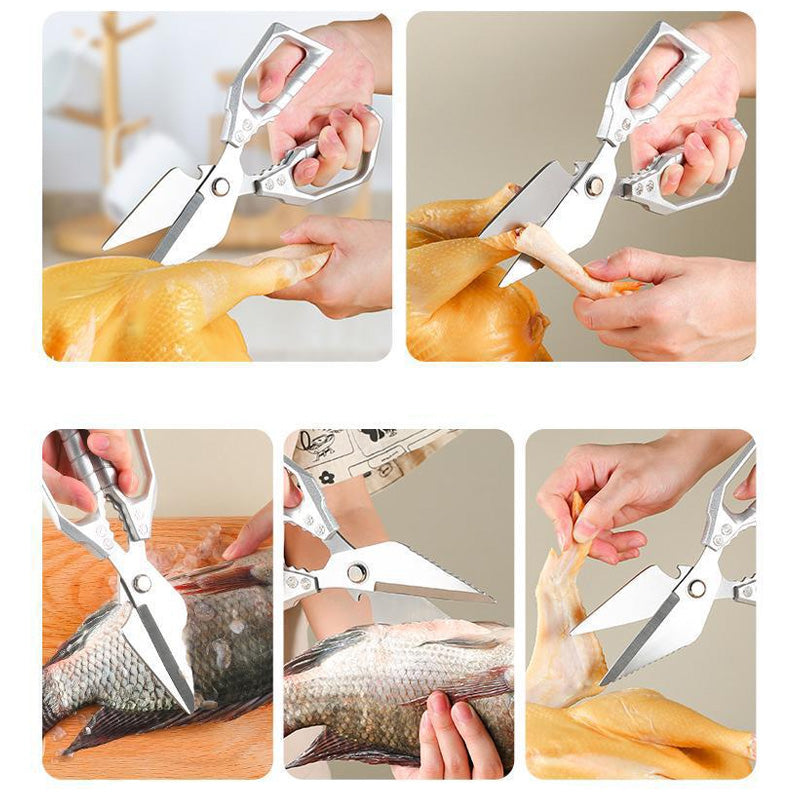 SliceMaster™ Shears — Slice Faster, Cook Safer, and Feel the Power in Every Cut