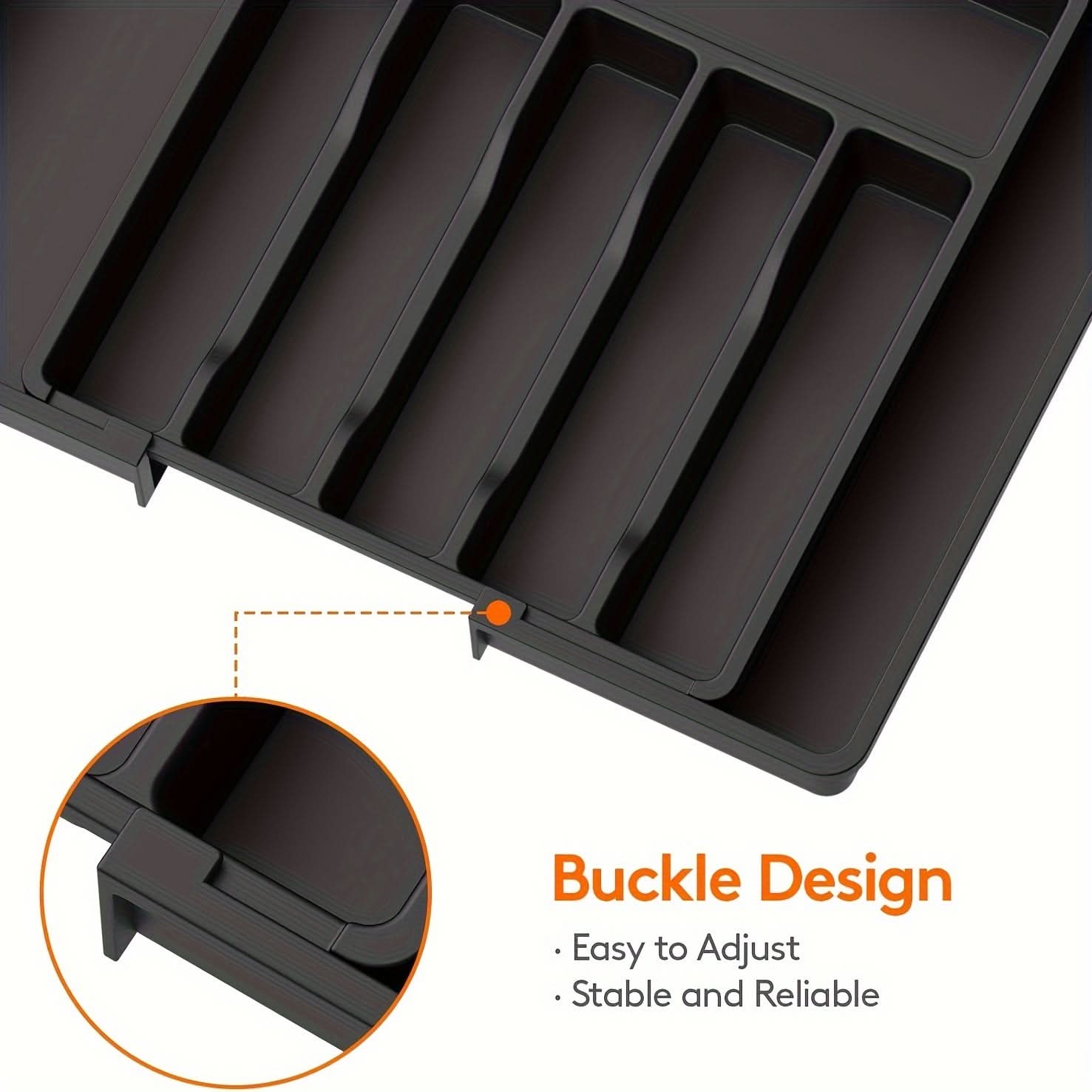 Expandable Kitchen Drawer Utensil Organizer