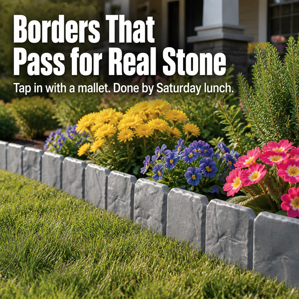 StoneCraftEdge™ — Instantly Craft Jaw-Dropping Stone Borders Without the Work
