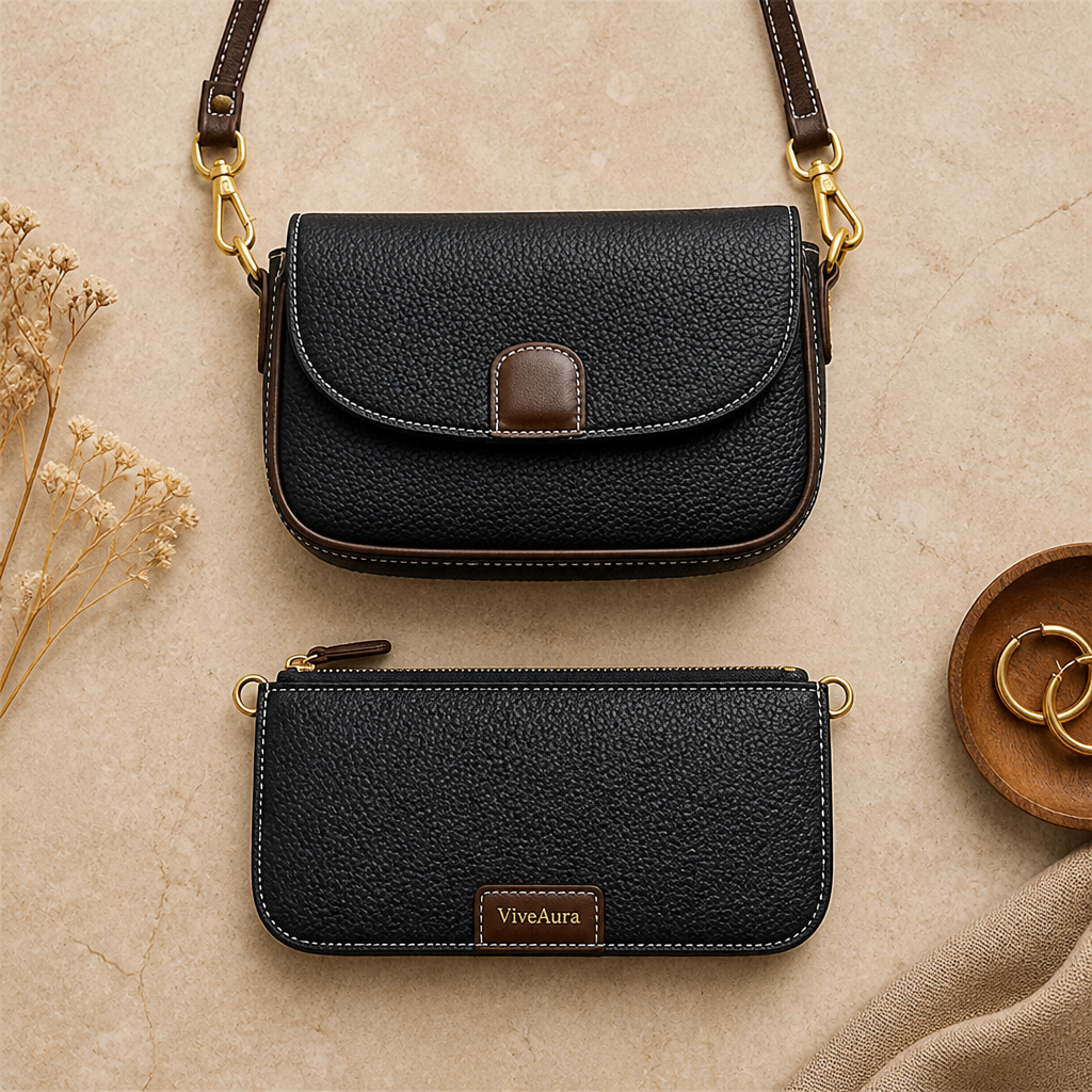 ViveAura™ Crossbody Bag — Carry Effortless Style and Unstoppable Confidence Every Day