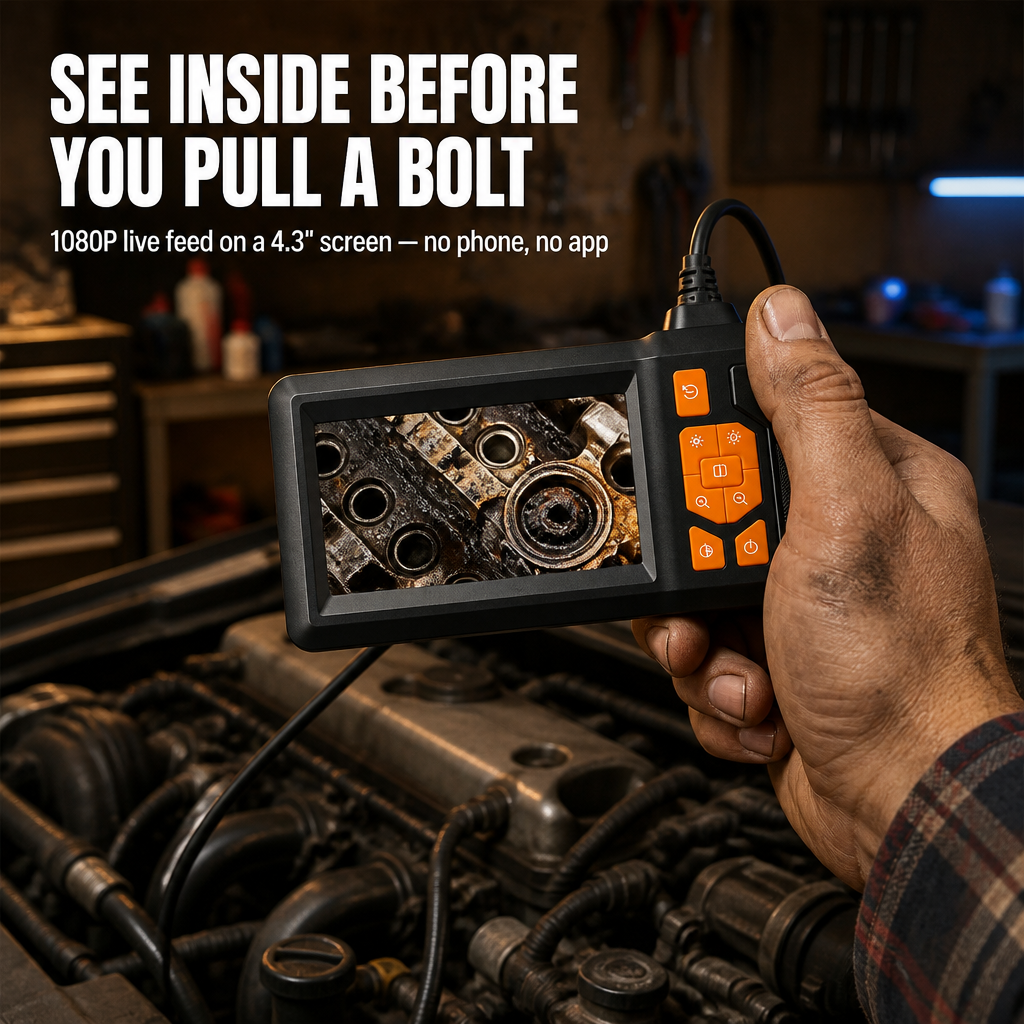 VisionProScope™ — Detect Engine Issues Before You Turn One Bolt