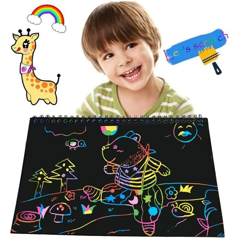 LumaTrace™ — Ignite Your Imagination and Melt Stress Away with Every Colorful Scratch