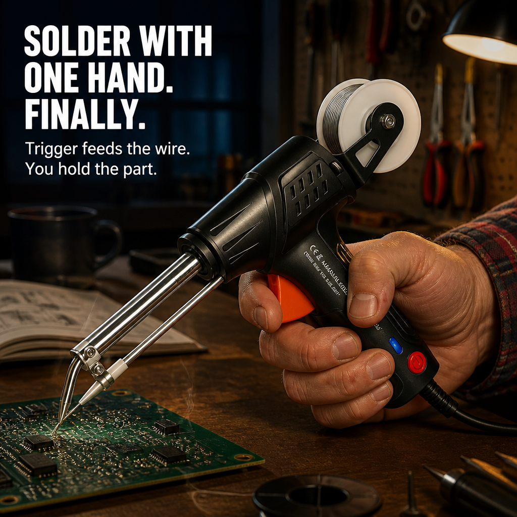 TitanArc™ — Squeeze the Trigger, Deliver Flawless Solder Joints Single-Handed