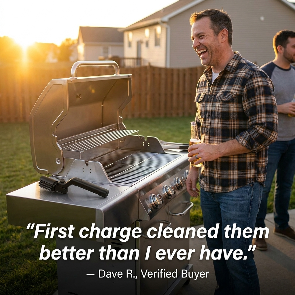 TurboGrillPro™ — Whirl Away Stubborn Grease Fast, Zero Scrubbing Needed