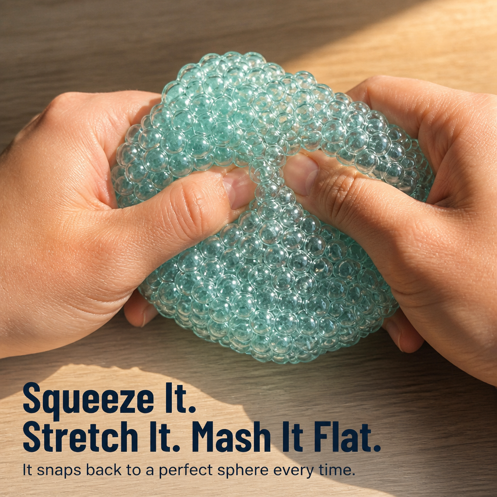 Sensicalm™ — Press Away the Nervous Energy and Glide Back to Focus | Sensory Bubble Ball
