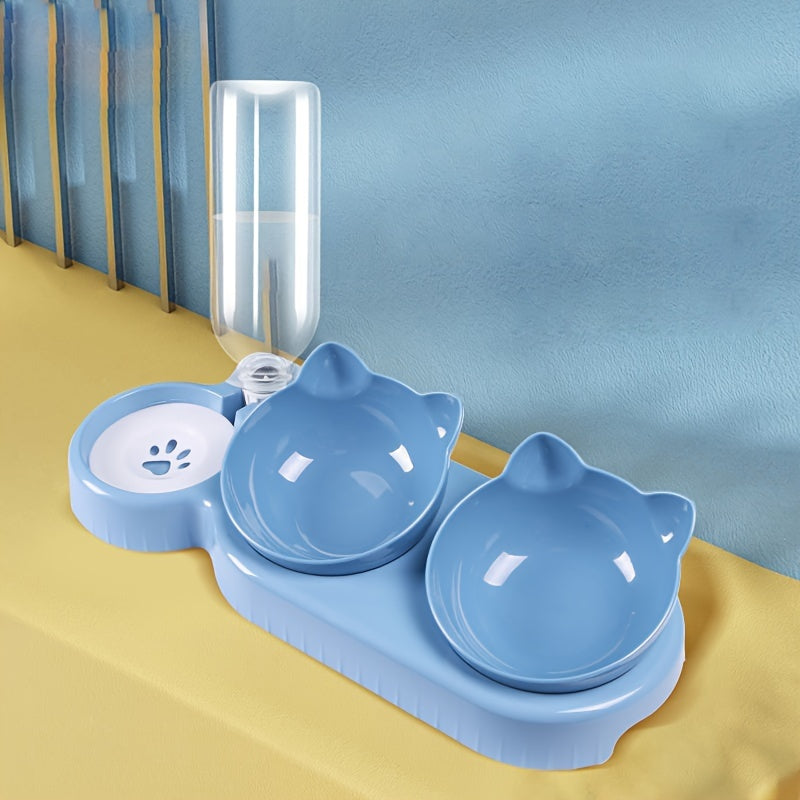 PawEase - Ergonomic Feeding Bowls with Fresh Water System