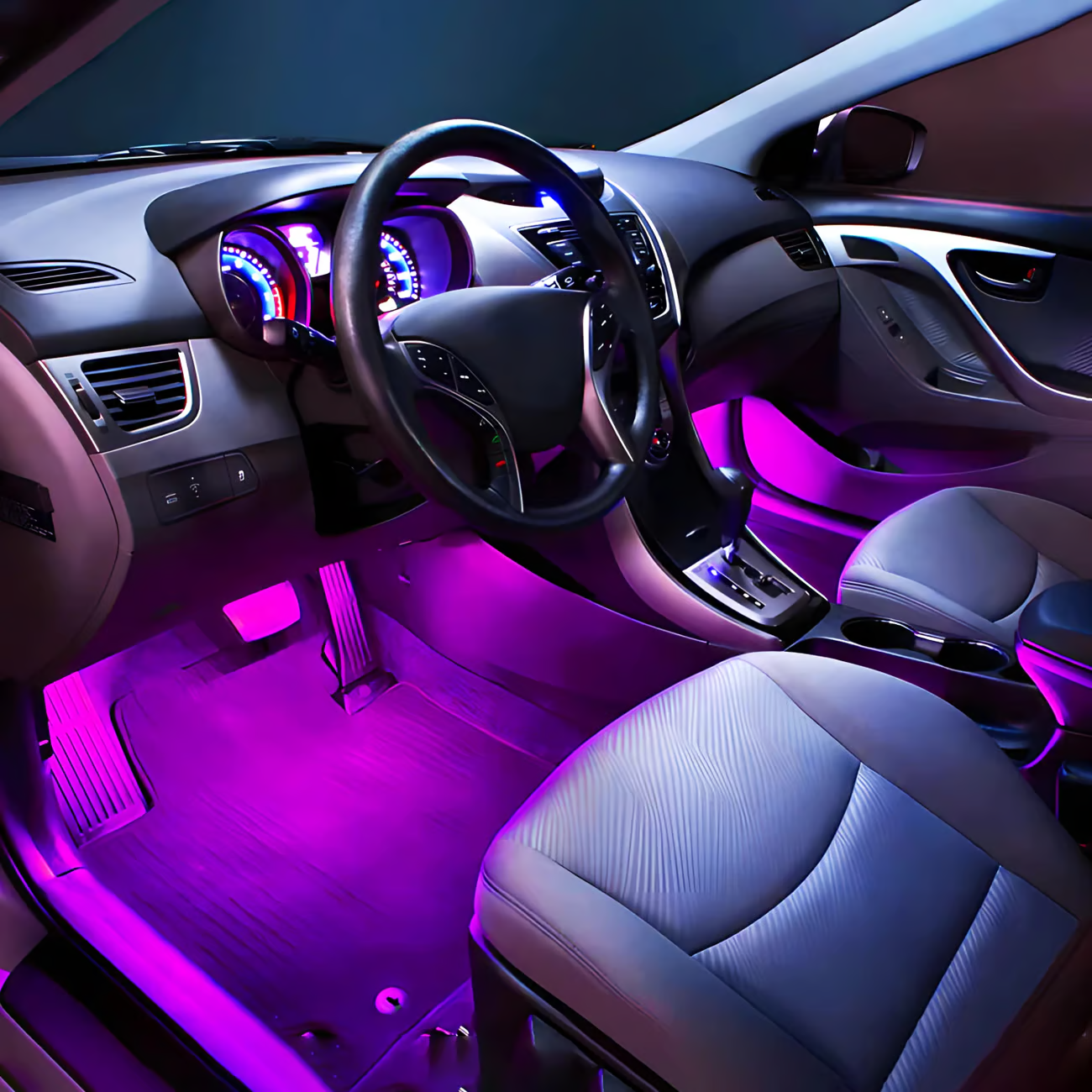 ElectraVibe™ LED Auto Lights — Own Every Night Drive with Unstoppable Color and Confidence