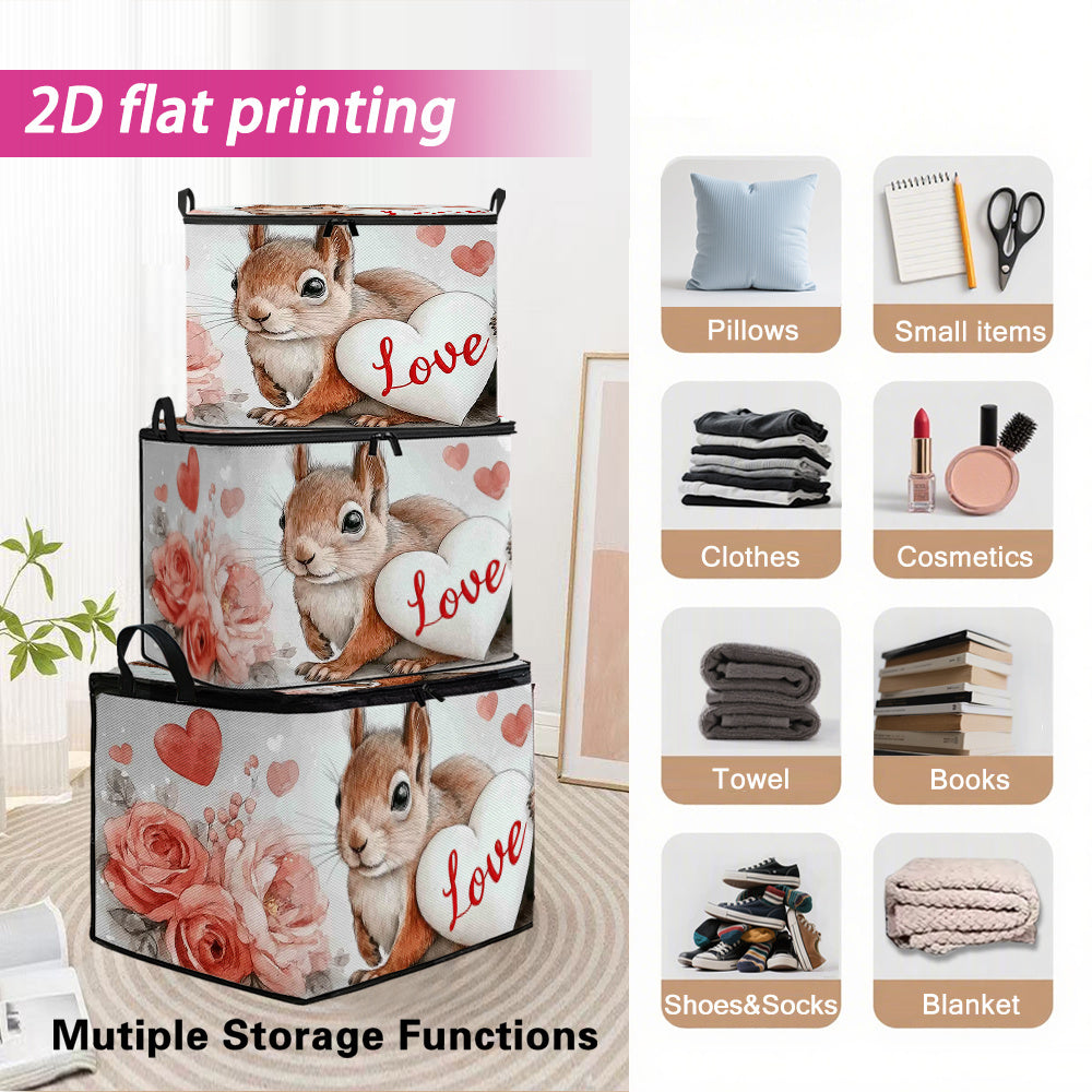 Charming LoveNest Storage Bin for Effortless Organization