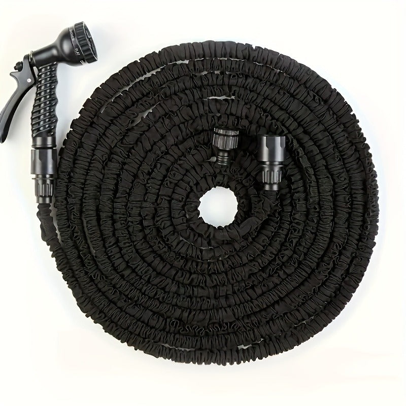AquaStream – Versatile High-Pressure Garden Hose with Nozzle