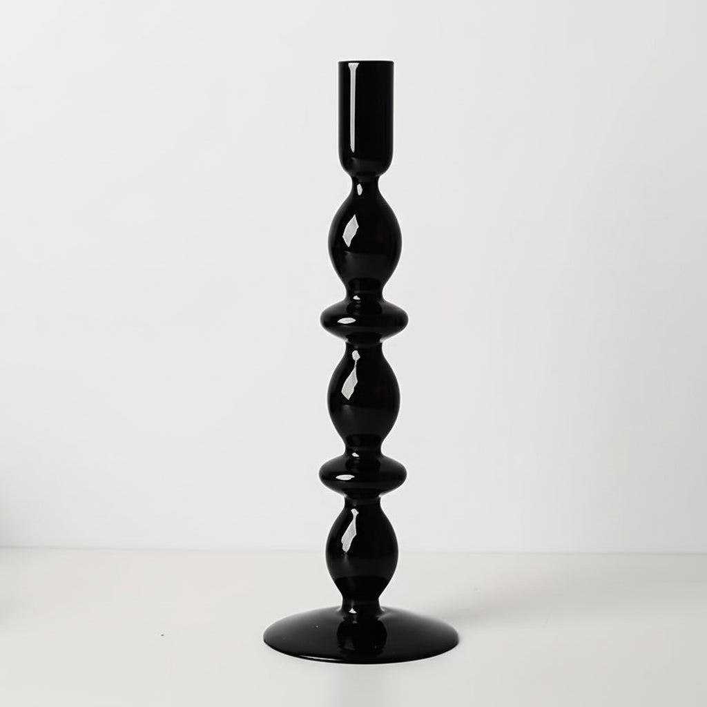 Elegant Glass Candle Holder and Vase for Modern Decor