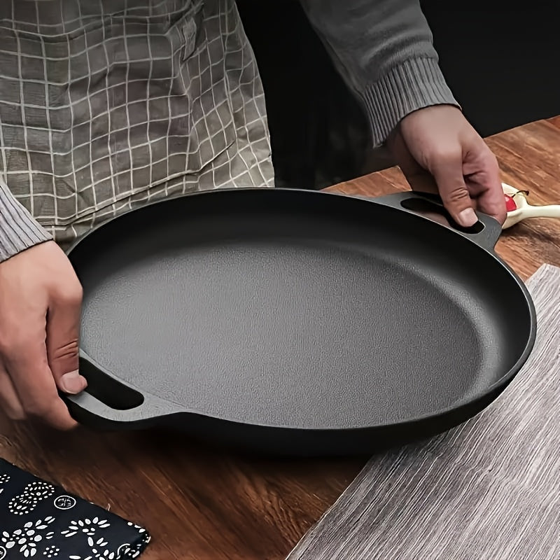 Versatile Cast Iron Griddle for Perfectly Even Cooking