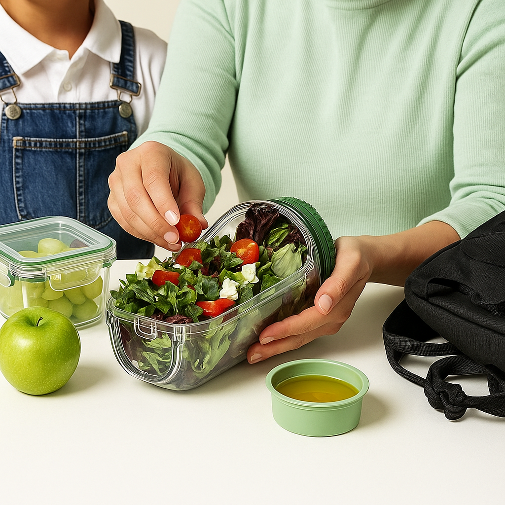 FreshLayer™ Meal Pod — Savor Crisp, Spill-Free Freshness Anytime You’re Hungry