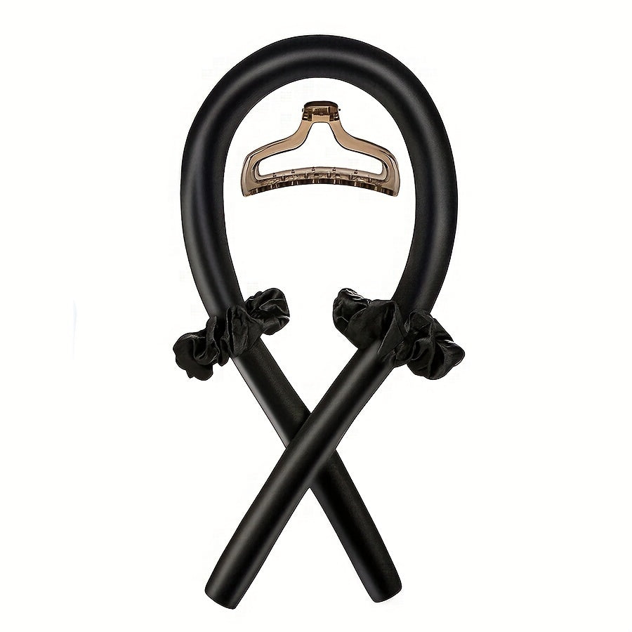 Gentle Waves - Bow-Style Heatless Hair Curling Ribbon