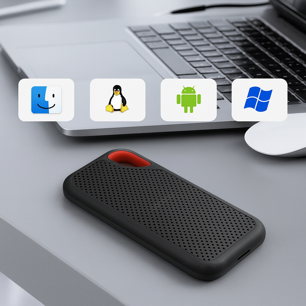 Portable 2TB Solid State Drive for Seamless Data Storage