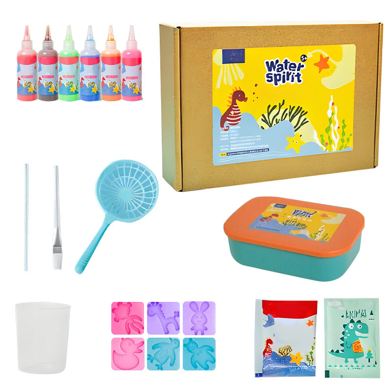 Creative Kids Craft Set with 3D Water Beads for Fun Play