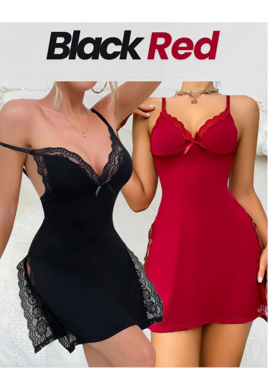 VeloraSilk™ — Skip the Bra and Sleep in Soft, Curve-Hugging Lace