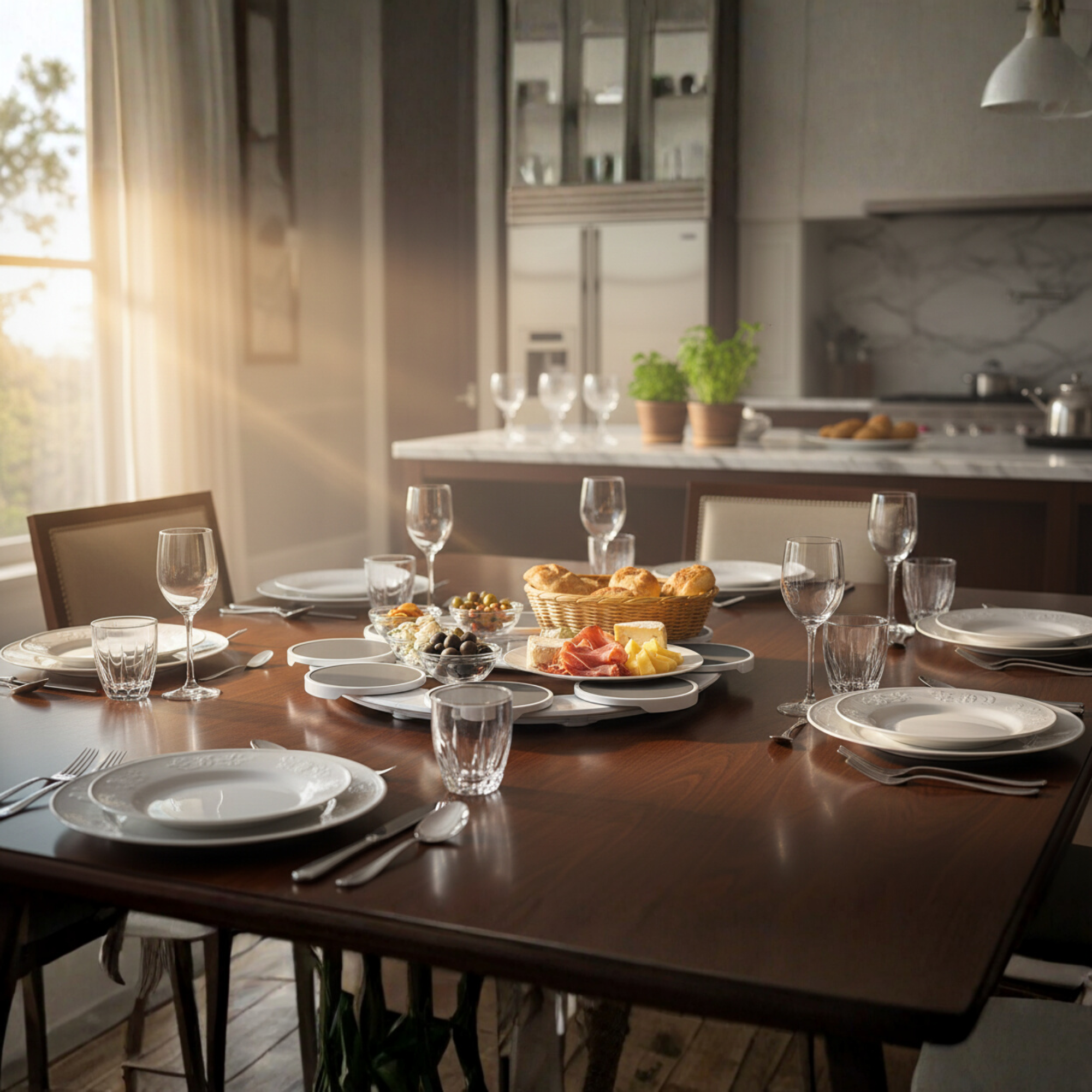 SpinEase™ — Make Every Meal a Smooth, Spill-Free Celebration