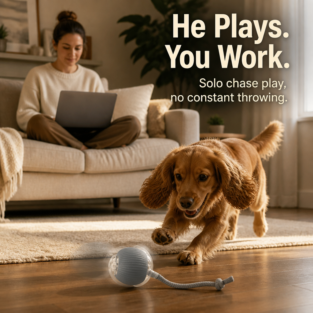 KynoVibe™ — Exhaust Your Energetic Dog Without Moving a Muscle