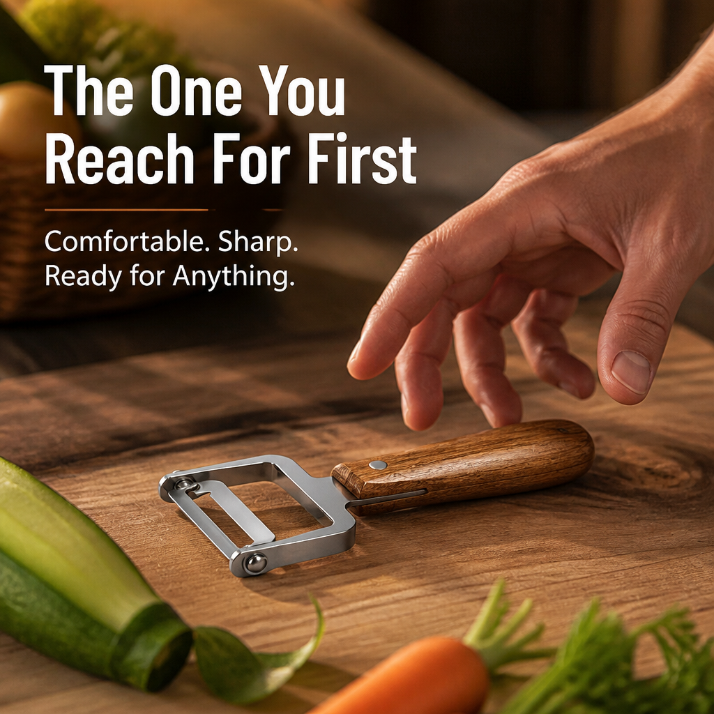 SliceMate™ — Effortless Peeling and Comfort That Transforms Every Meal