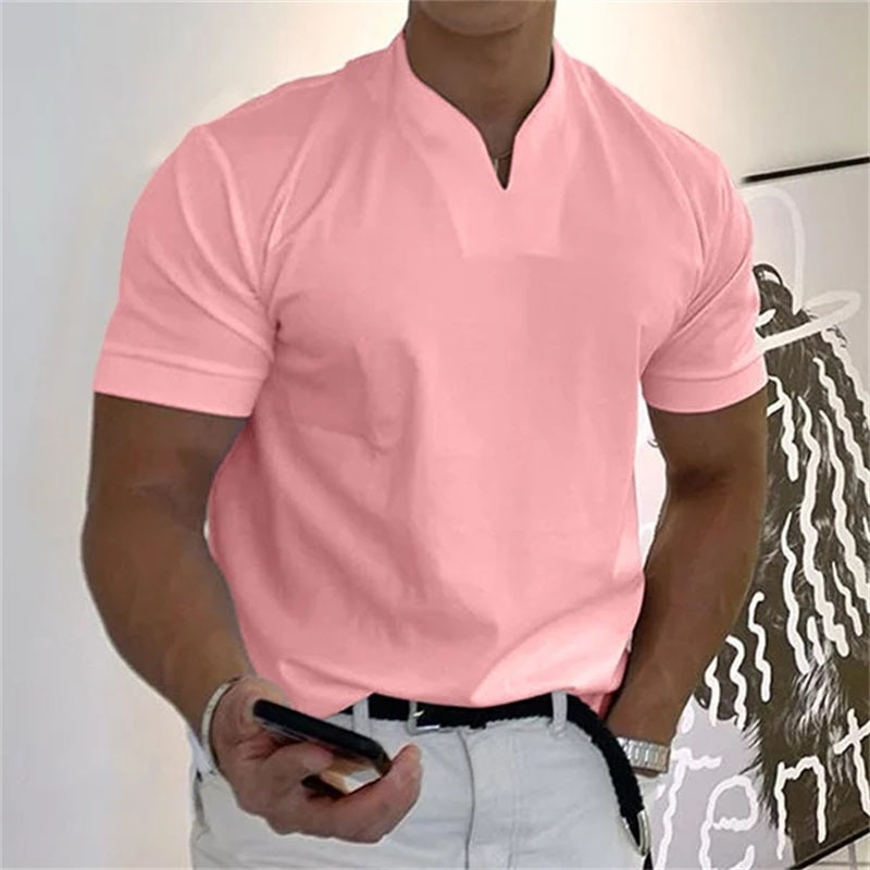 ValorVibe™ Men’s Business Casual V-Neck — Look Razor-Sharp and Feel Unstoppable All Day