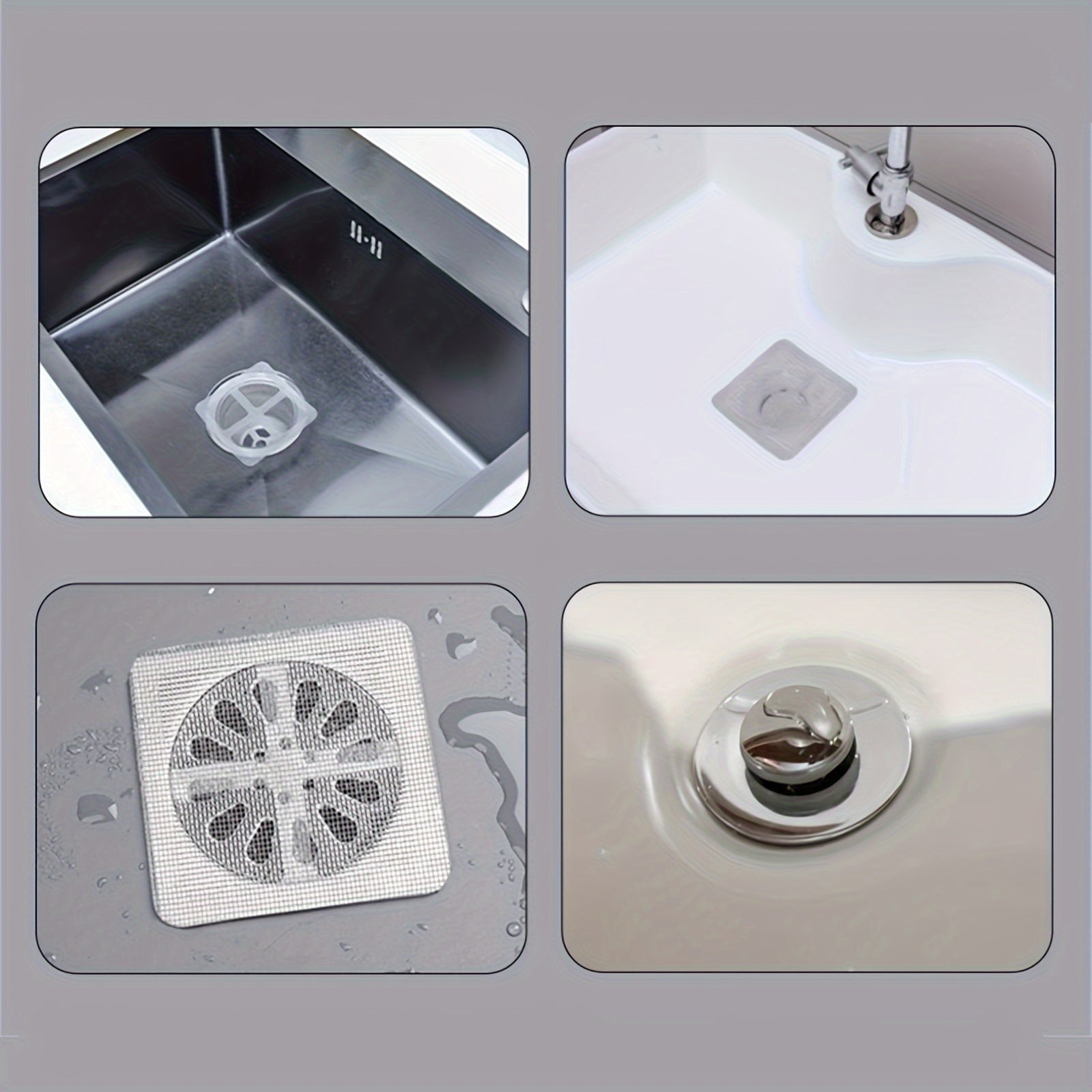HairGuard – Easy-to-Use Drain Hair Catcher Stickers