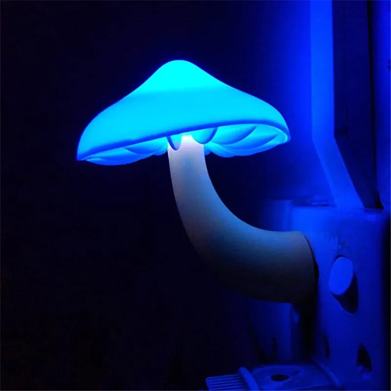 Enchanting Color-Changing Mushroom Lamp, 0.6W Energy Efficient