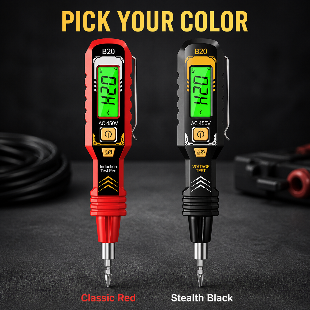 VoltSpark™ — Detect Live Wires in Two Seconds Without Contact