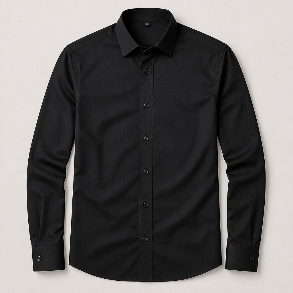 RevoStretch™ – Smooth Stretch Button-Down Shirt with Wrinkle-Resistant Silky Sheen