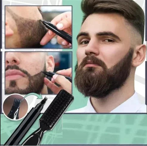 ShadowBeard™ — Instantly Sculpt a Fuller, Head-Turning Beard That Lasts All Day