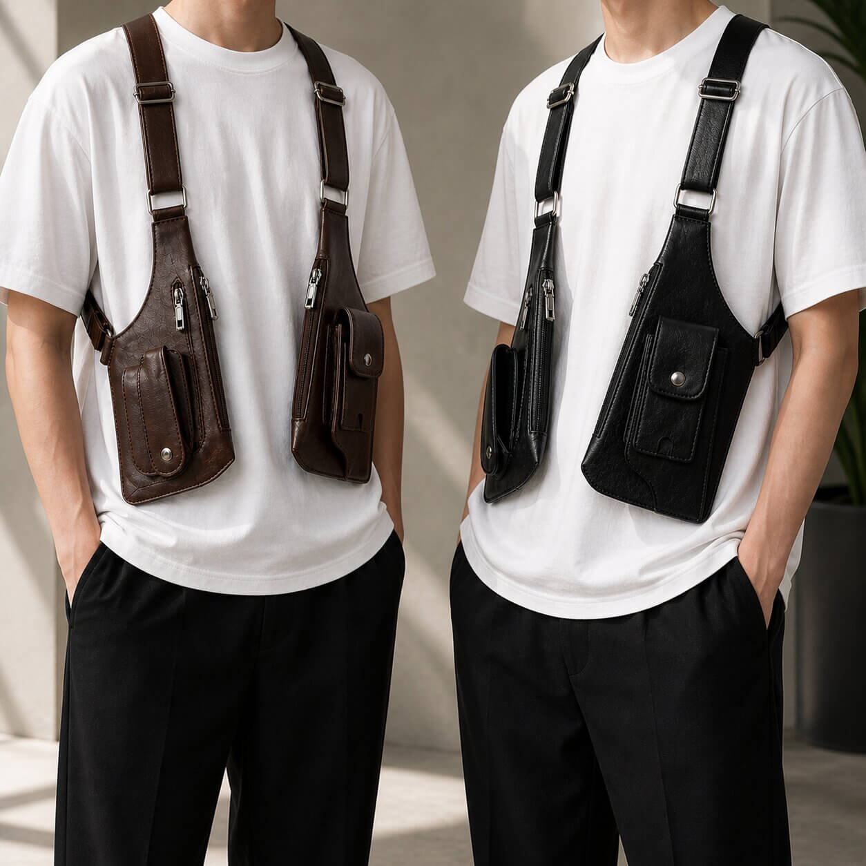 Secure Everyday Crossbody Bag for Men | Tactical Sling Pack