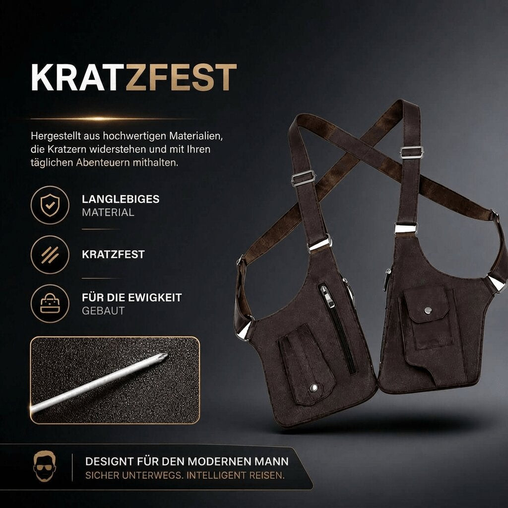 Secure Everyday Crossbody Bag for Men | Tactical Sling Pack
