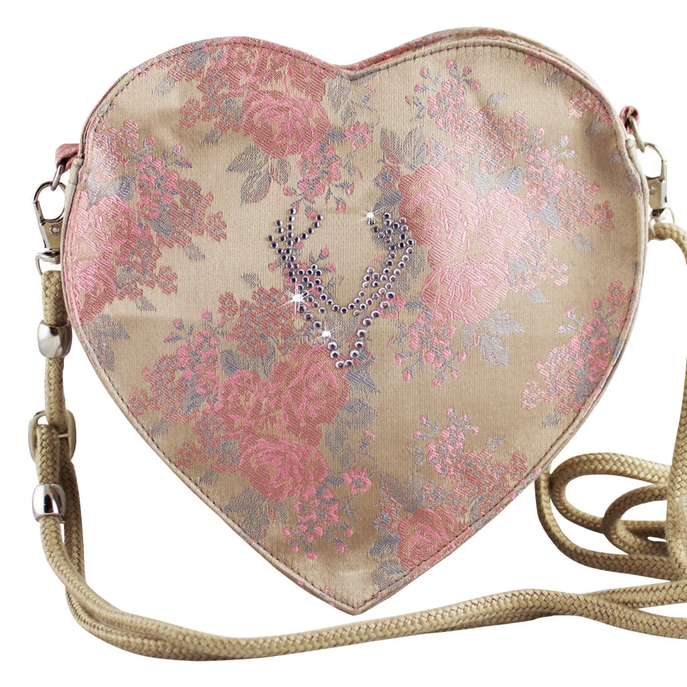 Charming Heart-Shaped Handbag for Oktoberfest Celebrations
