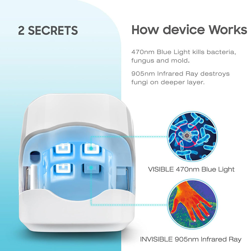 Home Laser Therapy Device for Toenail Fungus Relief