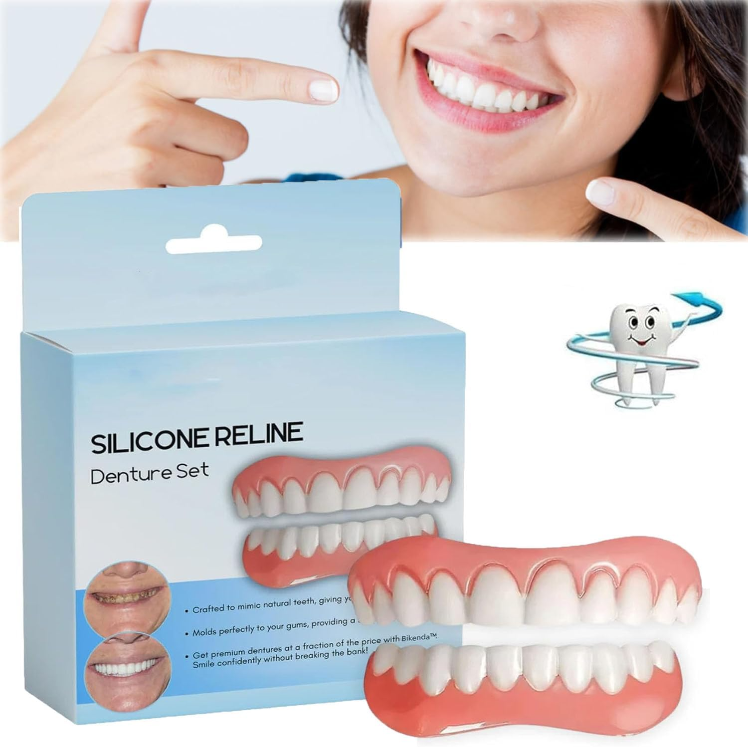 ComfortFit Dental Stabilizers | Universal Denture Support