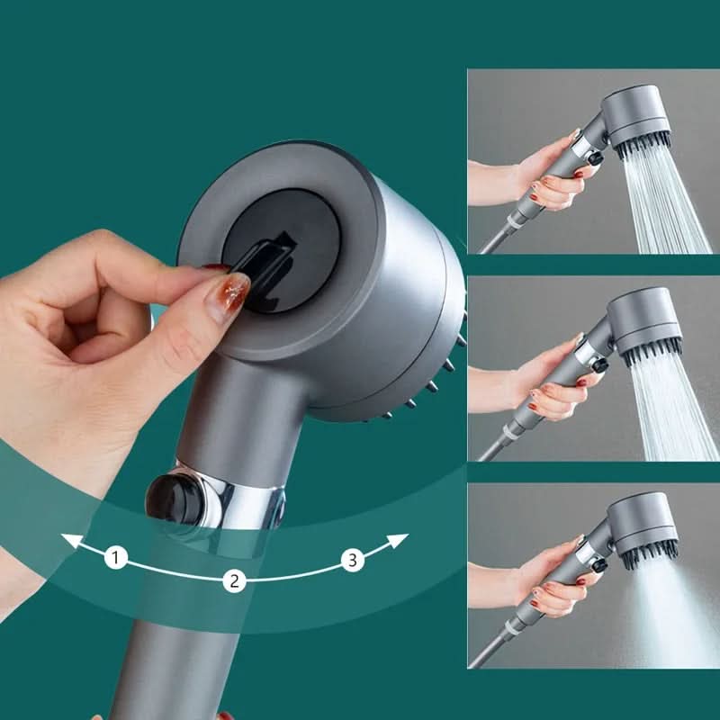 Revitalizing Showerhead with Advanced Filtration and Massage