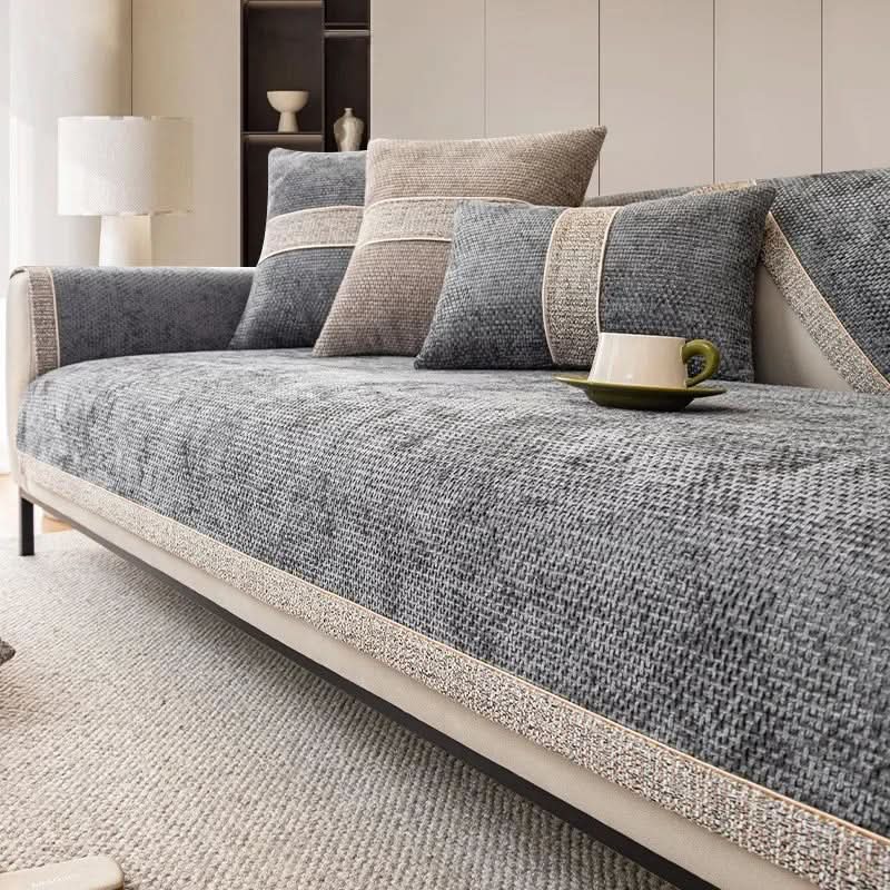 Chic Anti-Slip Sofa Protector – Ideal for Every Living Space