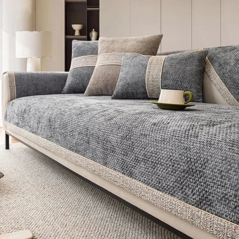 Elegant Linen Sofa Protector Cover for Ultimate Comfort