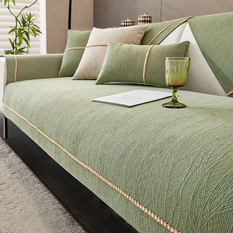 Elegant Linen Sofa Protector Cover for Ultimate Comfort