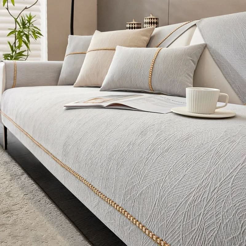Chic Anti-Slip Sofa Protector – Ideal for Every Living Space