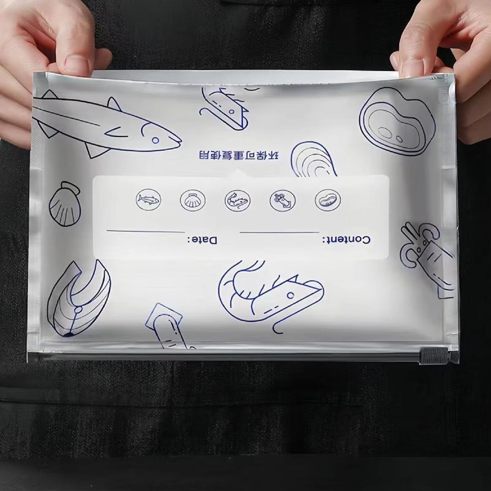 Set of 20 Reusable Aluminum Zip Closure Bags – Resealable Up to 200 Uses