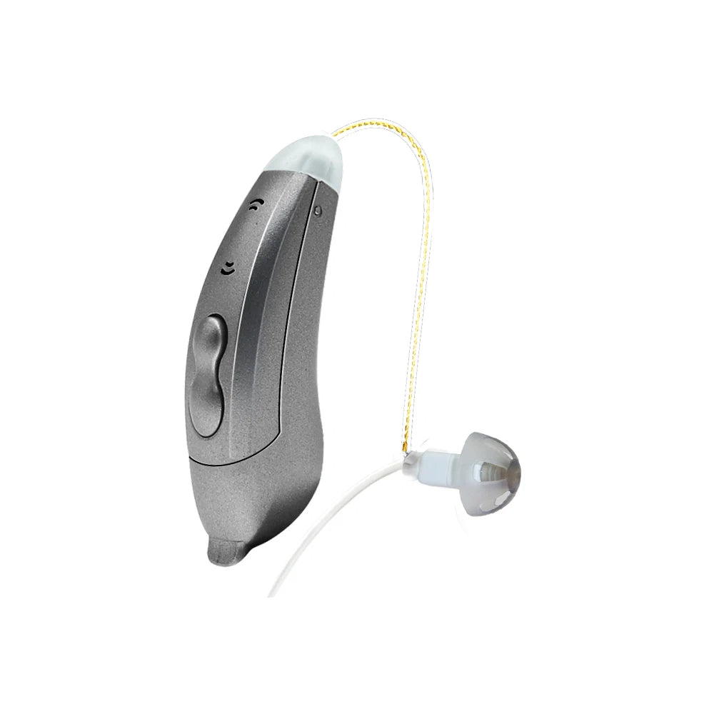 Discreet Behind-the-Ear Hearing Aids with Smartphone Control