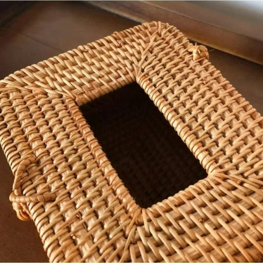 Elegant Bamboo Tissue Box Cover for Stylish Organization