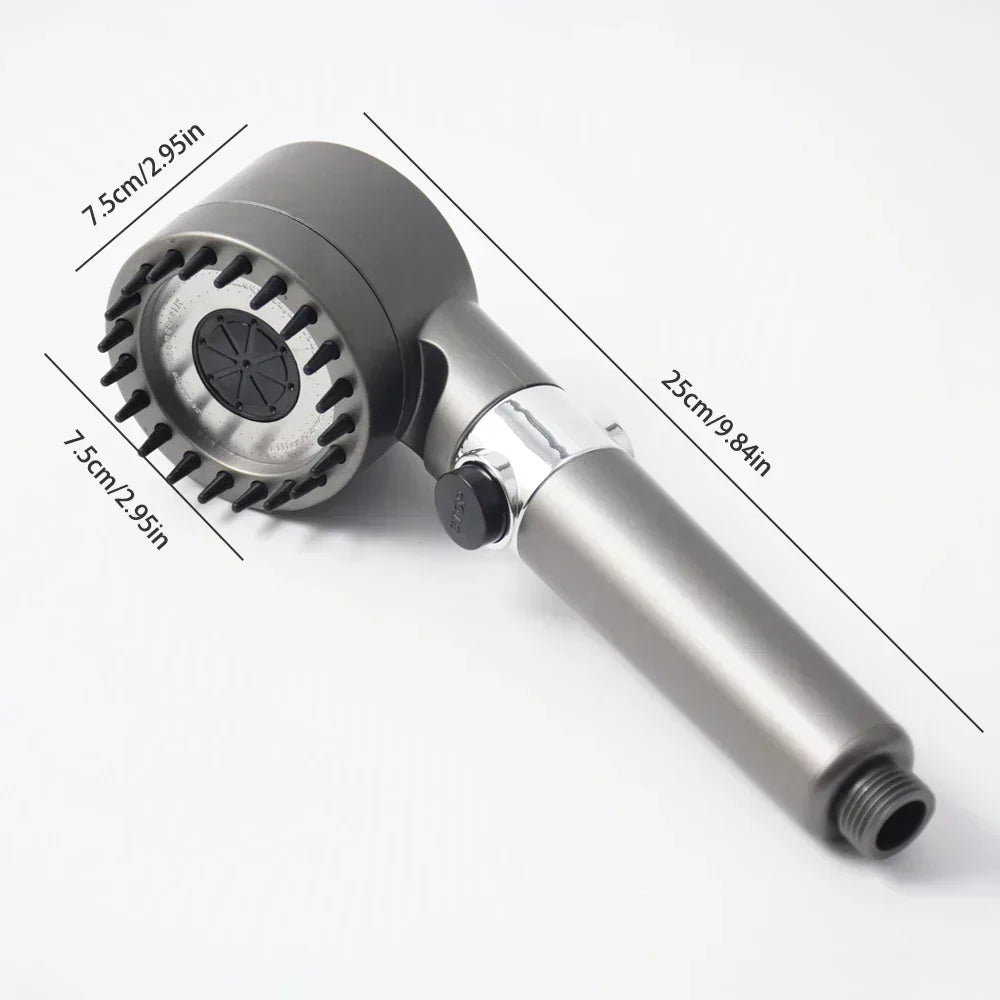 EcoSmart Showerhead with Filter & 3 Spray Options