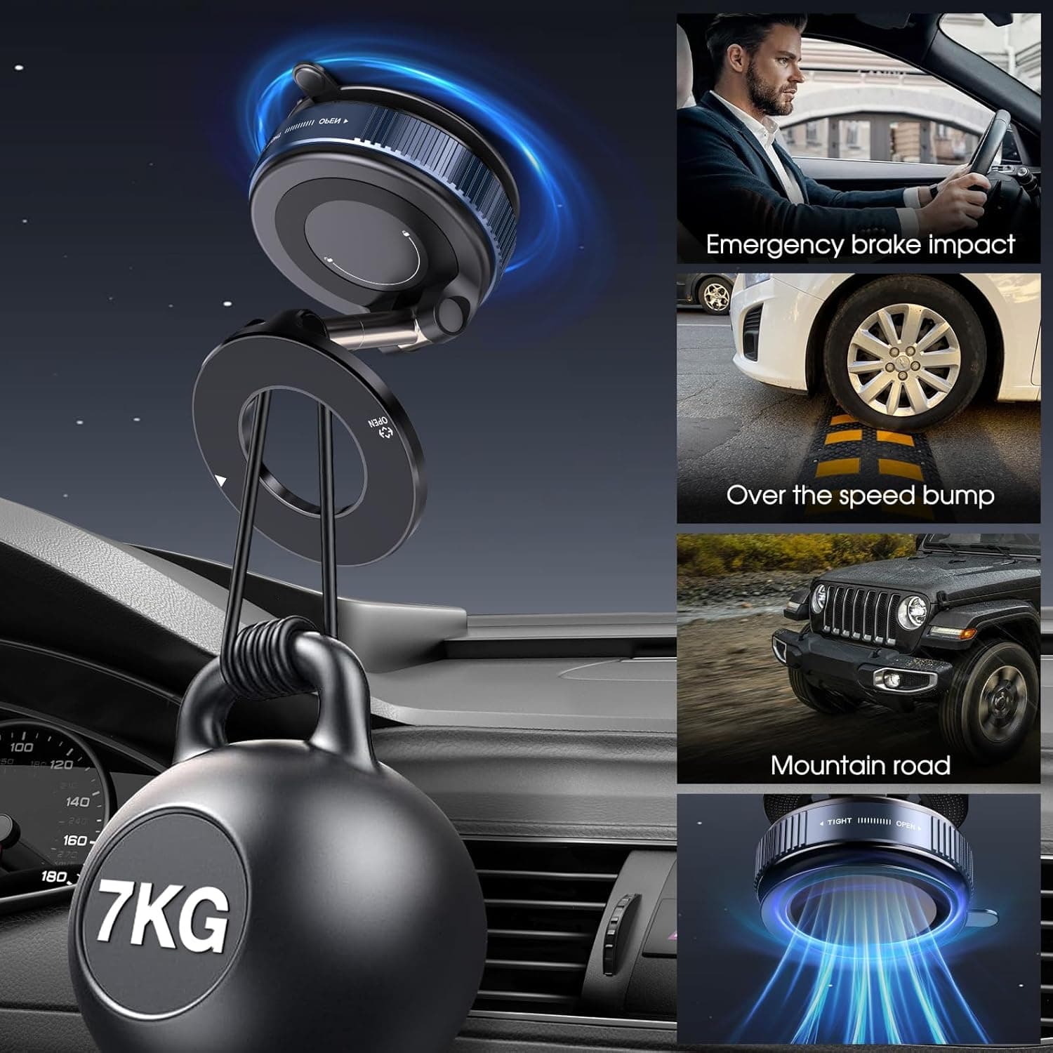 TitanHold™ — Unshakable Grip for Total Hands-Free Freedom