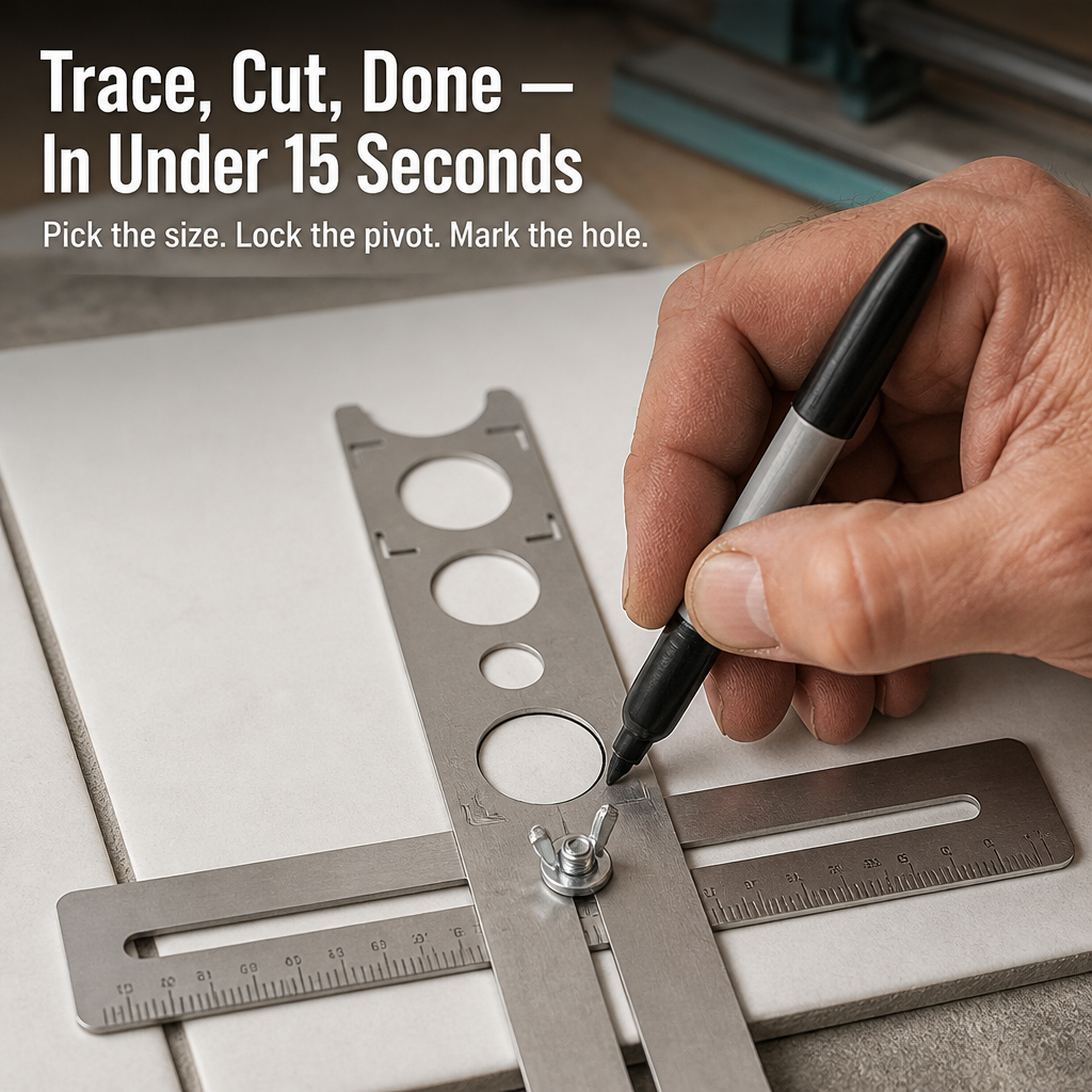 PipePerfect™ — Make Every Tile Cut Flawless and Stress-Free Like a Pro