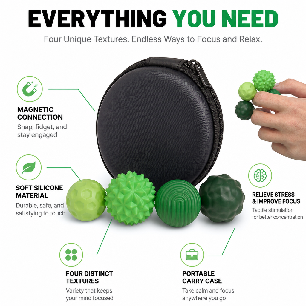 SereniStone™ — Snap Into Instant Calm and Laser Focus Anywhere