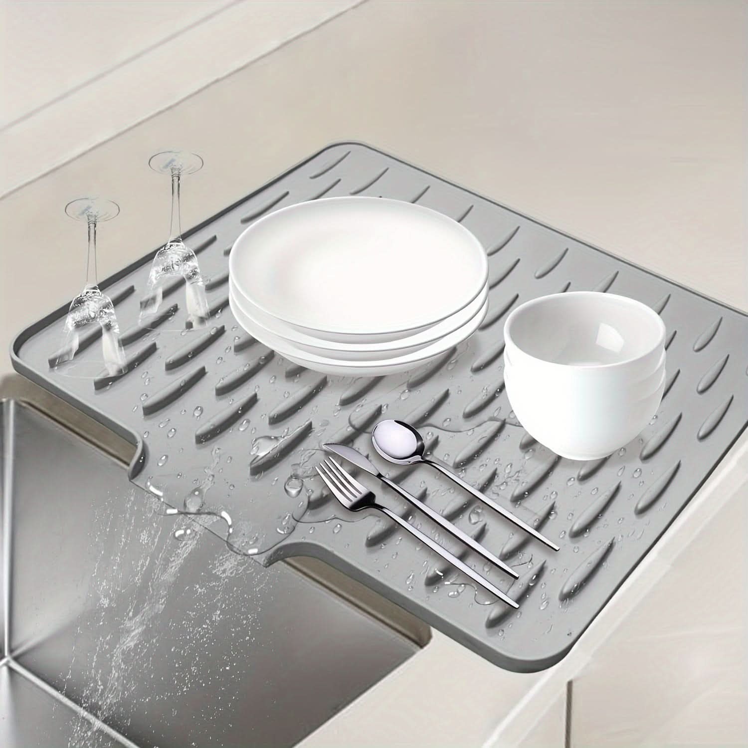 Drying Mat for Kitchen Drains
