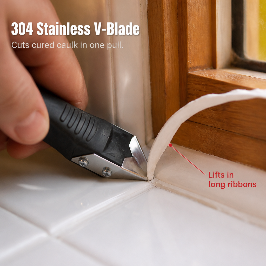 GlidePro™ 3-in-1 Caulk Savior — Nail Flawless, Fingerprint-Free Caulk Lines Like a True Pro