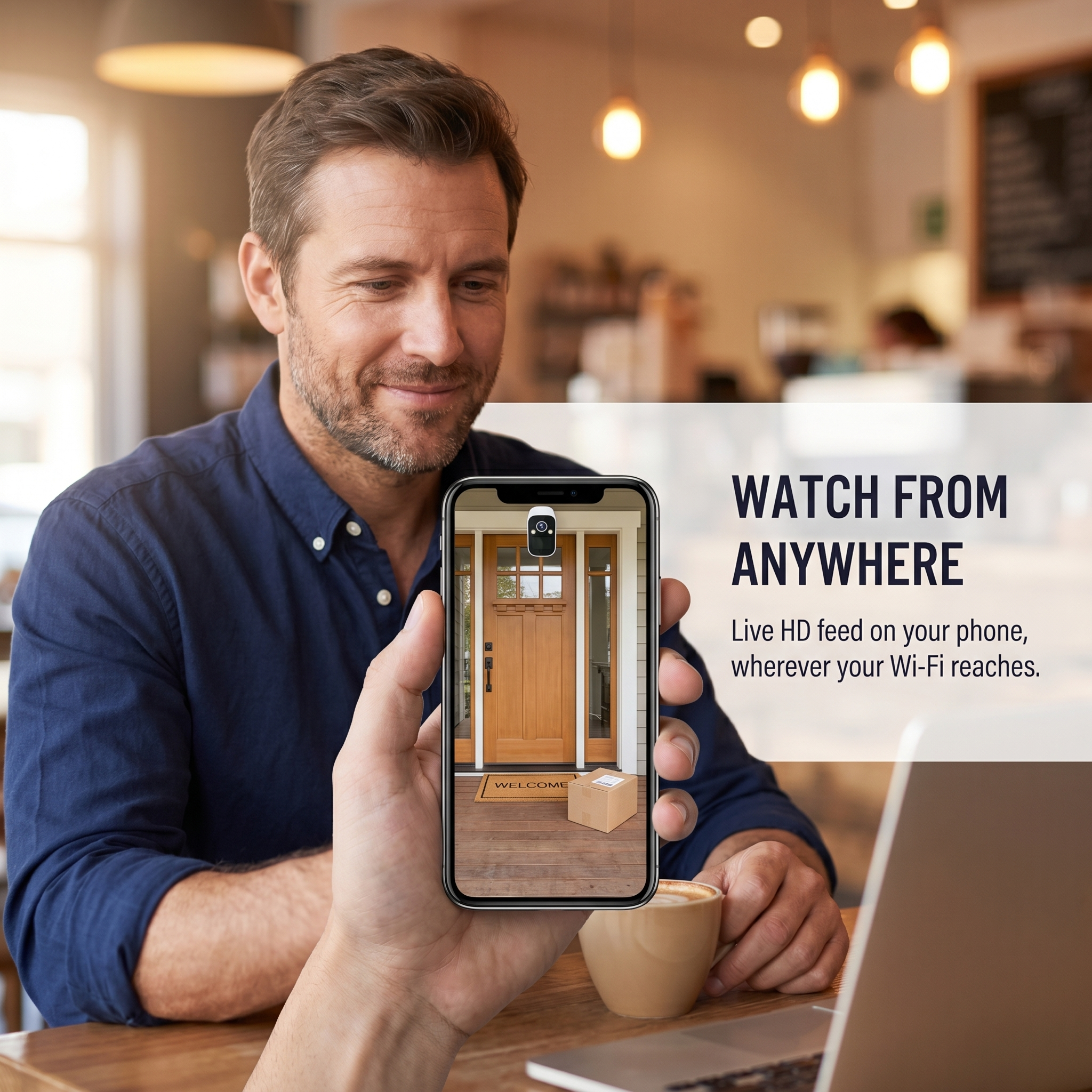 VigilantEye™ — Monitor Every Visitor Remotely, No Cables or Monthly Fees